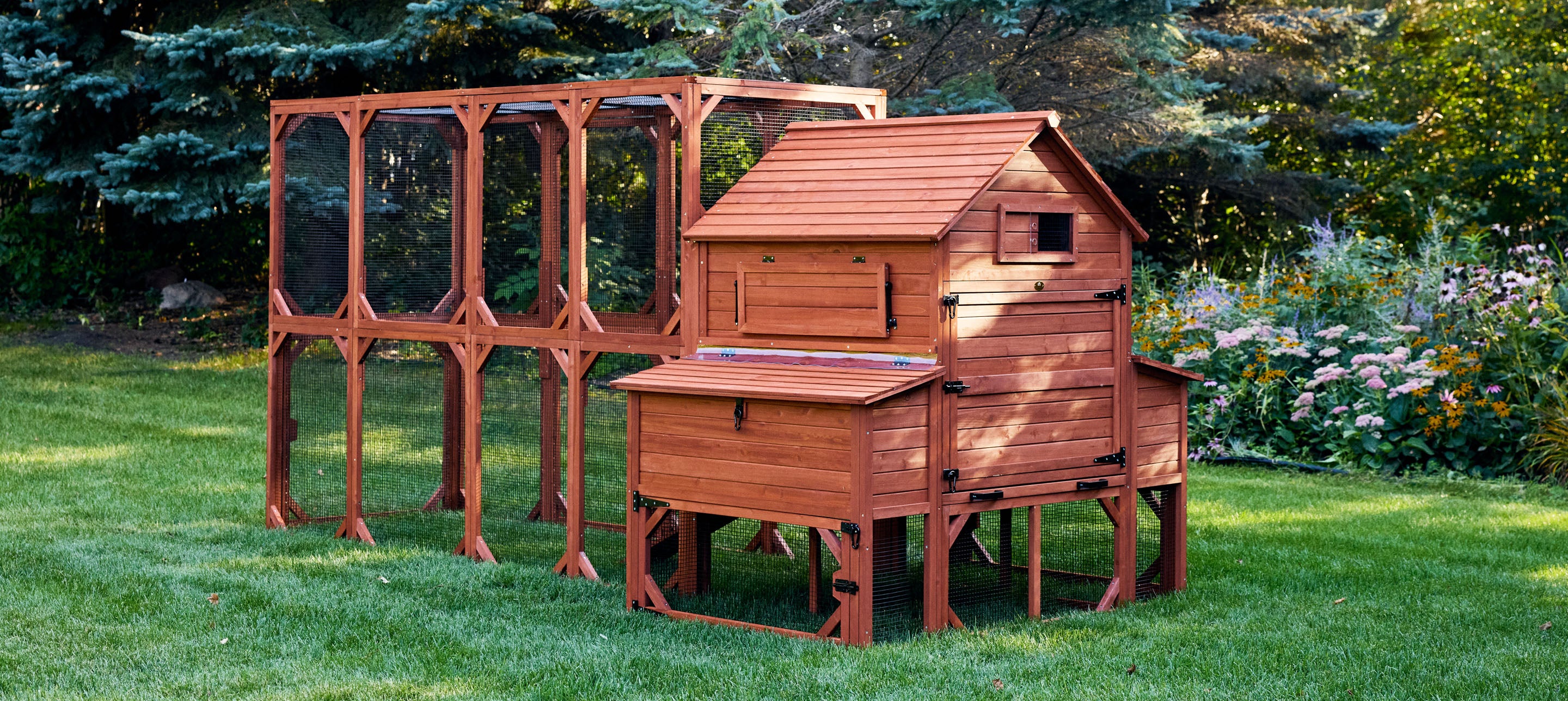 Chicken Coop for 10 Chickens - Rhode Island Homestead (Hen House Only) - Image 9