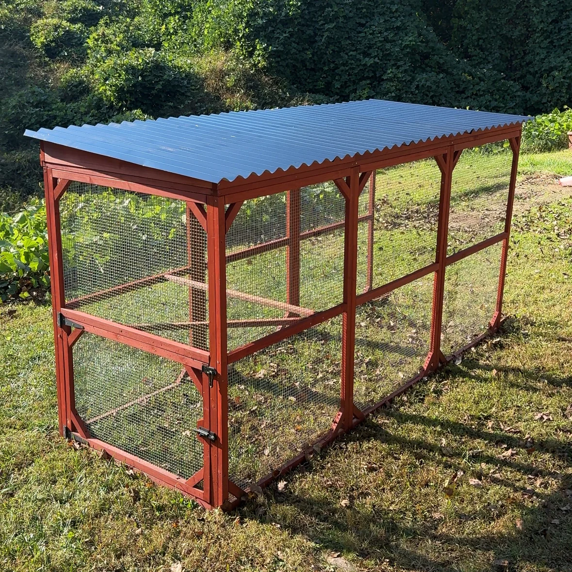 Metal Roof for Run Extension - Image 3