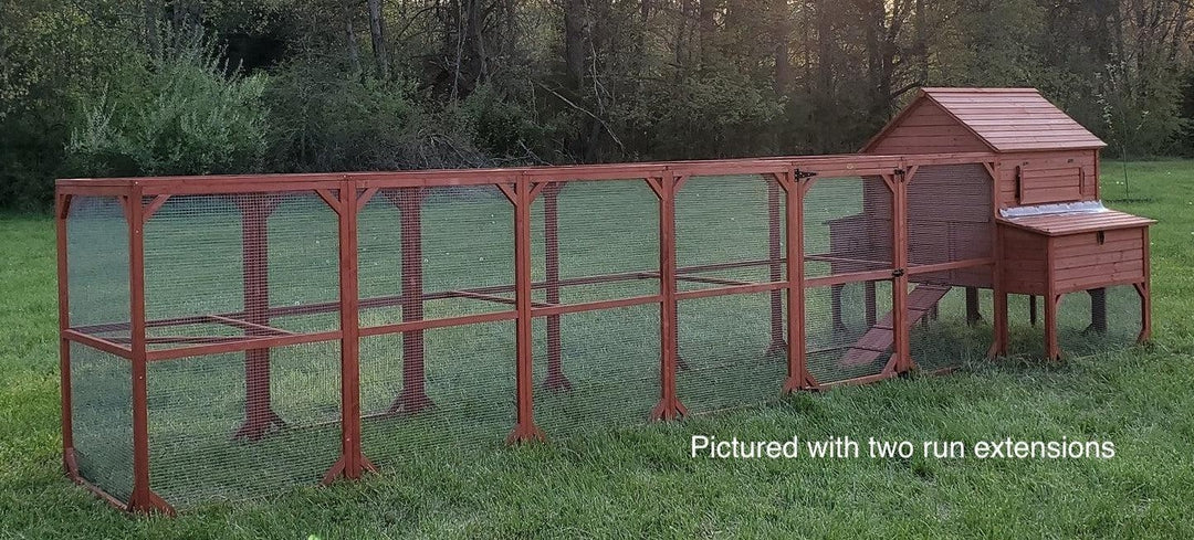 Chicken Coop for 10 Chickens – Rhode Island Homestead Coop with Run Extension Options - Image 27